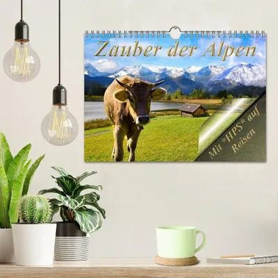 Produktbild von Zauber der Alpen (Wandkalender 2026 DIN A4 quer), CALVENDO Monatskalender