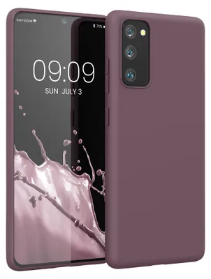 Produktbild von kwmobile Handyhülle für Samsung Galaxy S20 FE Hülle - TPU Case - Kabelloses Laden - Schutzhülle Cover in Grape