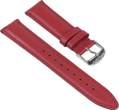 Produktbild von Timex Ersatzband Leder Rot 20mm