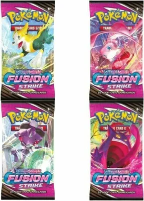 Produktbild von Pokémon Tcg Sword & Shield Fusion Strike: 1x Booster Pack