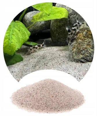 Obrázok produktu pre Akvarijný piesok, kremičitý piesok 0,5–1 mm, sivý, 8 kg