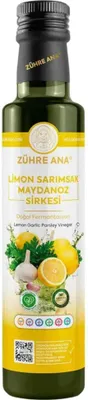 Zdjęcie produktu dla Zühre Ana | Ocet cytrynowy, czosnkowy i pietruszkowy (500ml)