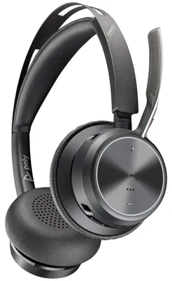 Image de Poly Voyager Focus 2 – Casque USB-C avec réduction active du bruit et barrière acoustique