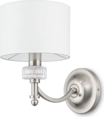 Immagine prodotto di Lampada da parete classica Maytoni Alicante con paralume in tessuto, E14, dimmerabile, 40 W