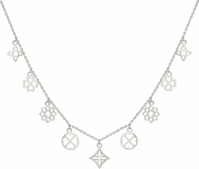 Zdjęcie produktu dla Naszyjnik cai 925/- srebro próby 925 38+5 cm biały 360252593-43
