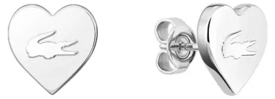 Image de Boucles d'oreilles originales Cœur avec crocodile 2040421