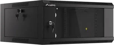 Produktbild von Lanberg WFFA-5604-10B Półka wisząca Rack 4U czarna (WFFA-5604-10B)