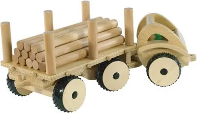 Obrázok produktu pre Guidecraft Lernspielzeug Discovery Stackers - Prírodný domček Kartón