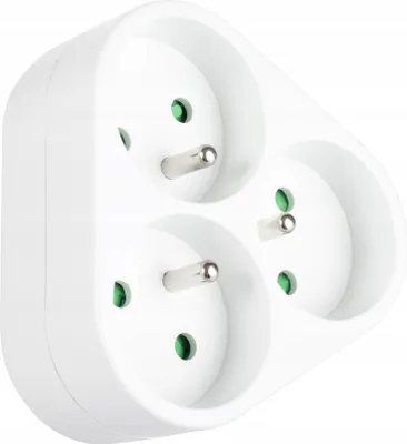 Image de Barre électrique multiprise Montis blanche