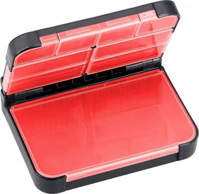 Obrázok produktu pre Mikado Obojstranný box H1904 na drobné diely Červený 13,2 x 9,7 x 4,4 cm Červený 13,2 x 9,7 x 4,4 cm