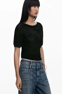 Productafbeelding van Desigual dames T-shirt, zwart, maat M
