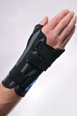 Produktbild von Thuasne Ligaflex Manu Handgelenkbandage mit Daumenstütze - 4 - Links - Schwarz