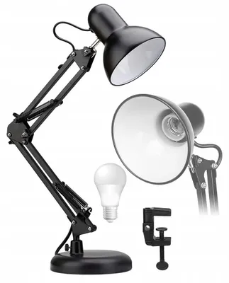 Produktbild von LED Schreibtischlampe mit Schwenkarm, E27, Tischlampe
