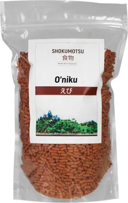 Produktbild von SHOKUMOTSU O'niku 110ml - färbendes Futter für Cichliden SHOKUMOTSU