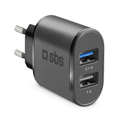 Produktbild von SBS TETR2USB31AFAST, Drinnen, AC, 5 V, Schwarz