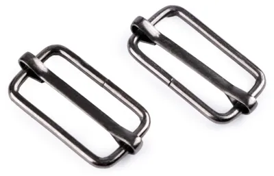 Produktbild von 10 Regulatoren 13x25mm Gurtschieber Stegschnalle Schiebeschnalle Gurtversteller