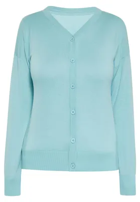 Image de Pull pour femme Jeona - couleur aqua, taille XL