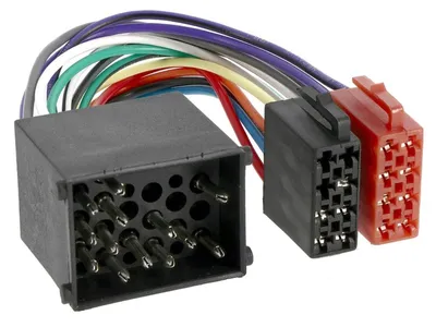 Produktbild von Radioadapter passend für BMW MINI LANDROVER ROVER bis 2001 mit Rundpin auf ISO