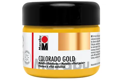 Produktbild von Marabu 12640025784, Gold, Farbe auf Wasserbasis, Flüssigkeit, 225 ml, 1 Stück(e)