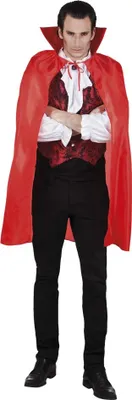 Produktbild von Boland 96921, Karnevalskostüm-Cape, Erwachsener, Uni, Polyester, Polyethylen, Rot, 208 g