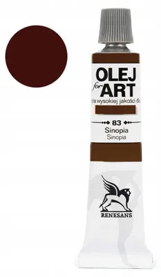 Produktbild von Renesans Ölfarbe Oils for Art 20ml Sinopia