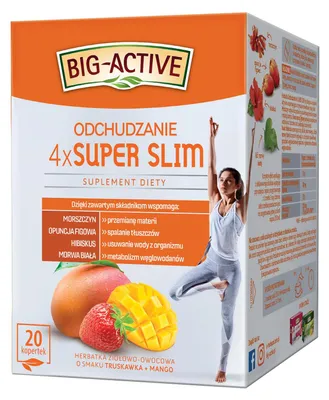 Zdjęcie produktu dla Suplement diety B A Superslim Odchudzanie 20 tabletek
