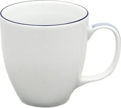 Produktbild von Thun 1794 Becher 0,47 l mit blauem Rand, Thun