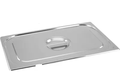 Produktbild von GN Deckel Gastronorm 1/1 mit Löffelaussparung aus Edelstahl GVK ECO