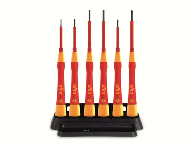 Image de WIHA set de tournevis fins PicoFinish, électrique, 7 pces SL, PH