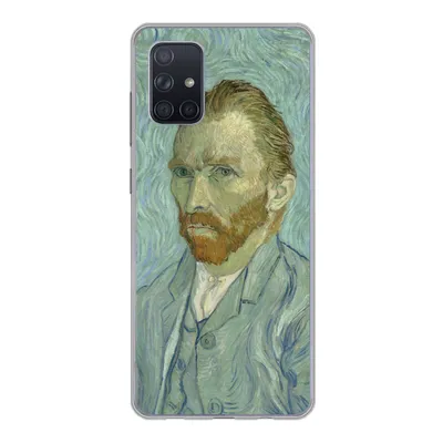 Produktbild von MuchoWow® Handyhülle Schutzhülle Hülle für Samsung Galaxy A51 5G Selbstporträt - Vincent van Gogh Silikon Softcase Handy Hülle - Abbildung