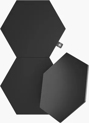 Produktbild von Nanoleaf Shapes Hexagons Ultra Black Expansion Pack - 3PK