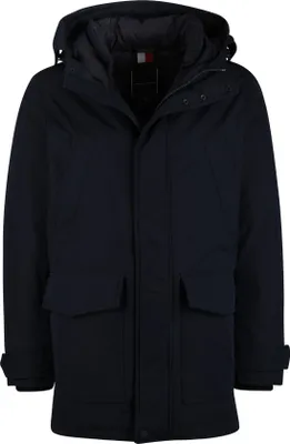 Produktbild von Tommy Hilfiger Parka-Jacke wasserdicht dunkelblau normale Passform
