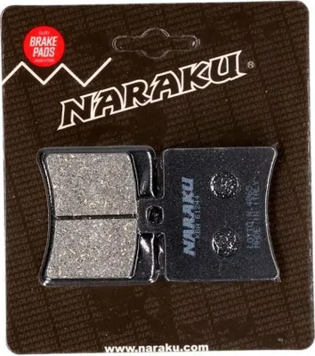 Image de Plaquettes de frein Naraku compatibles avec Aprilia SR50, Scarabeo, Baotian BT49QT