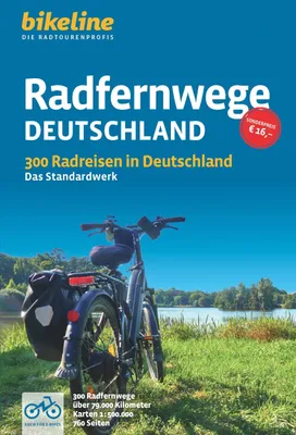 Produktbild von Radfernwege Deutschland