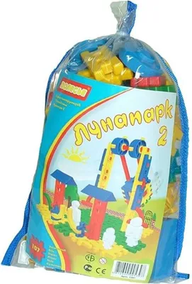 Immagine prodotto di Set di mattoncini Lunapark 2, 107 pezzi