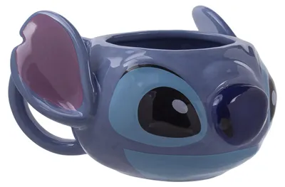 Obrázek produktu pro Paladone Stitch Shaped Mug, Samostarný, 0,45 l, Modrá, Keramický, Džbánek, Univerzální