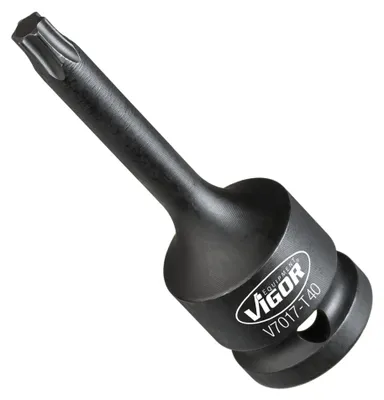 Produktbild von VIGOR Schlagschrauber Schraubendrehereinsatz V7017-T40 1/2" T Profil SW T40