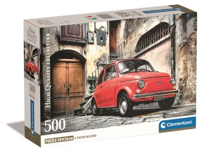 Obrázek produktu pro Clementoni High Quality Collection Cinquecento, 500 kusů, Dopravní prostředky, 18 rok/roky