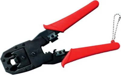 Produktbild von Crimpzange für 8/8 6/6 4/4 Western-Stecker Metall
