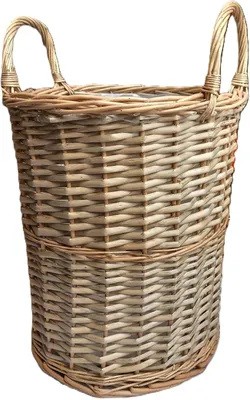 Immagine prodotto di Cesto in rattan, altezza 41 cm, diametro 38 cm, per uso interno