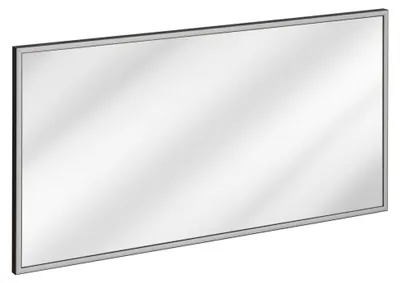 Immagine prodotto di Specchio da bagno rettangolare grafite 123x68 cm design