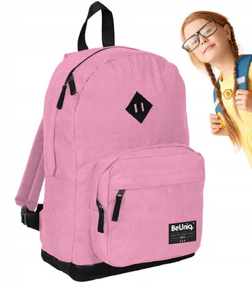 Produktbild von Beuniq Casual Jugendrucksack Rosa Leicht Bequem