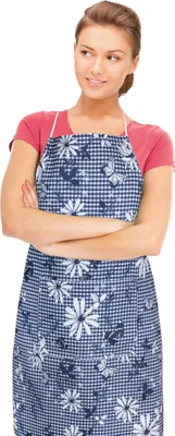Obrázok produktu pre Kuchynská zástera DITA – zástera 67 x 84 cm – modrá, biela