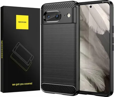 Image de Coque SPACECASE Carbon pour Google Pixel 8 noir