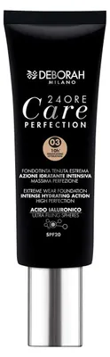 Produktbild von Deborah 24 Ore Care Perfection Hydratisierend Flüssige Grundierung 03 Sand SPF 20 30 ml *Tester