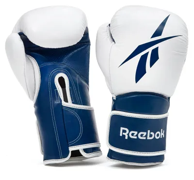 Produktbild von Reebok Leder-Boxhandschuhe 10oz Blau