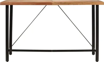Obrázek produktu pro vidaXL Barový stůl 180x70x107 cm Masivní dřevo akácie a železo