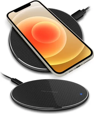 Produktbild von Wireless Charger Qi Ladestation 15W 10W Apple iPhone 12 Serie Schnellladegerät