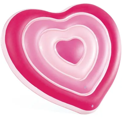 Produktbild von INTEX 58727EU - Schwimminsel - Sweetheart (155x135x25cm) Herz Luftmatratze Floater