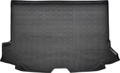 Image de Tapis De Coffre en Caoutchouc TPE Pour Volvo V60 2010-2017, Bord Haut, Noir, Antidérapant, Toutes Saisons